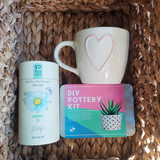 Art & Tea Care Package – Personalized Gift Box for Mom